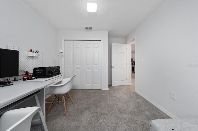 1719 Daystar Dr, Haines City, FL 33844 - carpeted office with a textured ceiling and baseboards