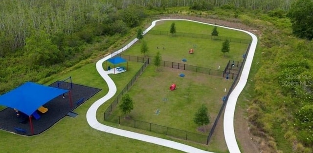 3886 Whitney Way, Haines City, FL 33844 - bird's eye view of a community park