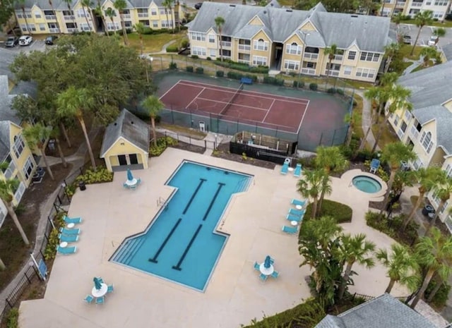 1023 S Hiawassee Rd Unit 4017, Orlando, FL 32835 - view of pool featuring a residential view