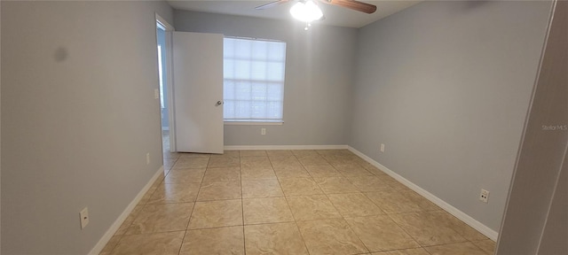 1023 S Hiawassee Rd Unit 4017, Orlando, FL 32835 - empty room with a ceiling fan and baseboards
