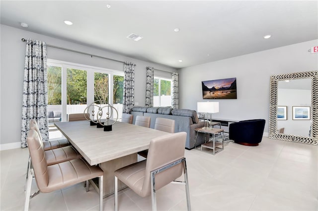 7770 Sandy Ridge Dr Unit 142, Kissimmee, FL 34747 - dining room featuring recessed lighting and light tile patterned floors