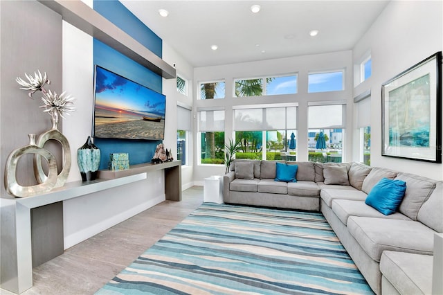 7770 Sandy Ridge Dr Unit 142, Kissimmee, FL 34747 - living area with wood finished floors and recessed lighting