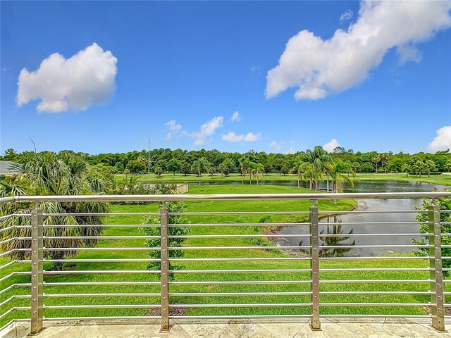 1870 Brentwood Ct, Davenport, FL 33837 - view of yard featuring a water view and view of wooded area