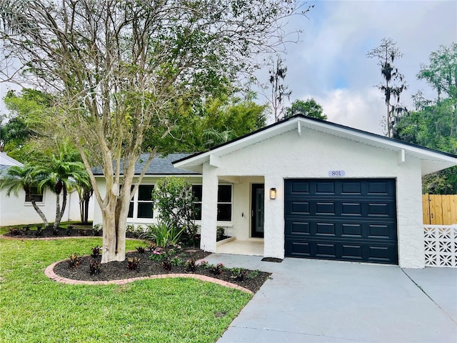 801 Leeward Way, Palm Harbor, FL 34685 - single story home featuring driveway, a garage, and stucco siding