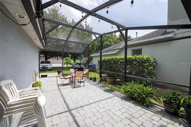 5231 Lemon Twist Ln, Windermere, FL 34786 - view of patio featuring glass enclosure