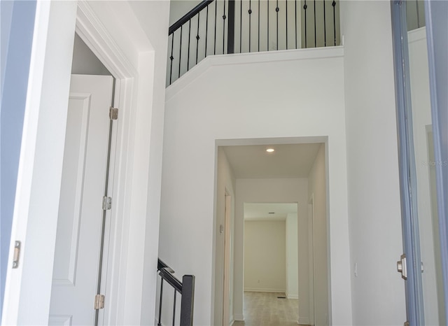 15600 Vetta Dr, Bella Collina, FL 34756 - hallway with recessed lighting