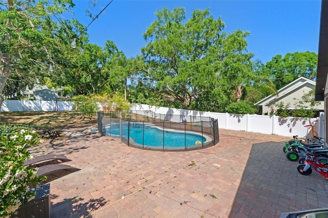 11951 Elbert St, Clermont, FL 34711 - view of pool featuring a patio and a fenced backyard