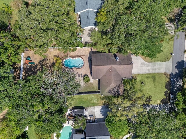 11951 Elbert St, Clermont, FL 34711 - aerial view of property's location with a pool area