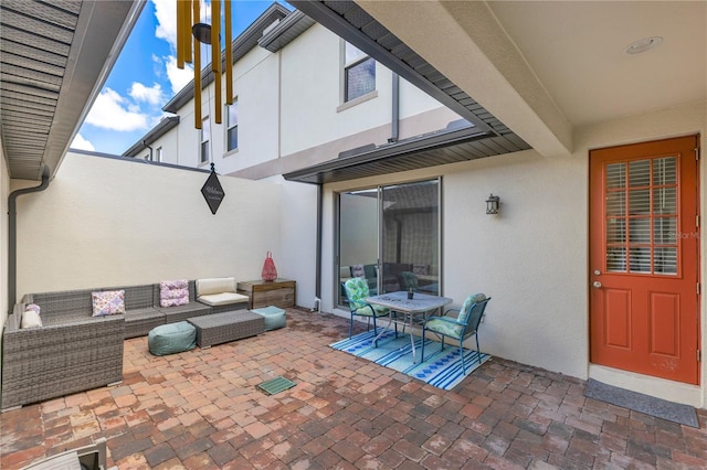 5103 Jones Rd, Saint Cloud, FL 34771 - view of patio with an outdoor hangout area