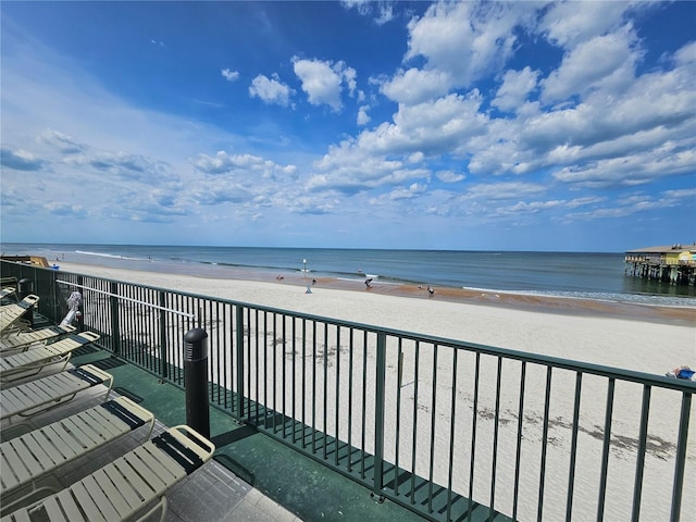 3647 S Atlantic Ave Unit 3C, Daytona Beach, FL 32118 - water view with local beach