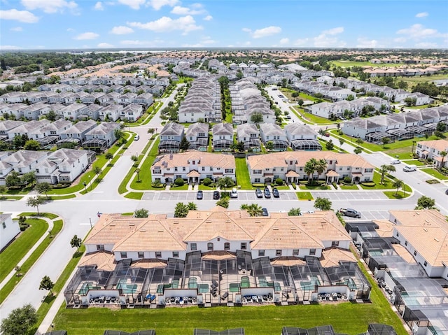 1565 Plunker Dr, Davenport, FL 33896 - aerial view of property and surrounding area with nearby suburban area
