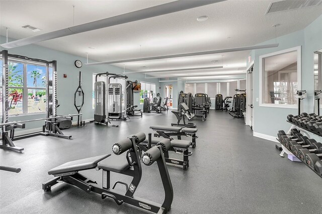 1565 Plunker Dr, Davenport, FL 33896 - exercise room featuring healthy amount of natural light
