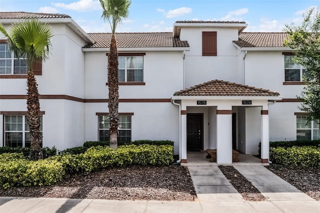1578 Slice Way, Davenport, FL 33896 - view of front facade with a tile roof and stucco siding