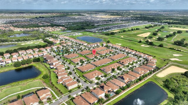 1064 Quaker Ridge Ln, Davenport, FL 33896 - view of property location with a nearby body of water, a local golf course, and nearby suburban area