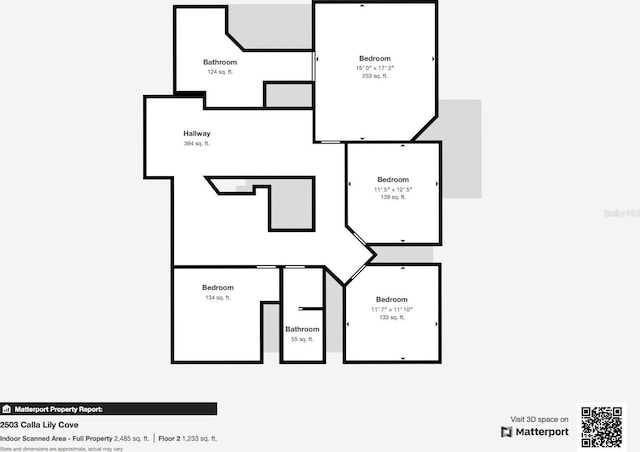 2503 Calla Lily Cv, Kissimmee, FL 34758 - home floor plan