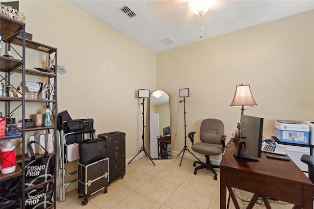 1353 Palmetto Dunes St, Davenport, FL 33836 - office area featuring tile patterned flooring