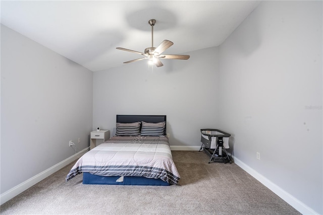 1659 Sage Creek Ct, Orlando, FL 32824 - bedroom featuring carpet flooring, ceiling fan, and baseboards