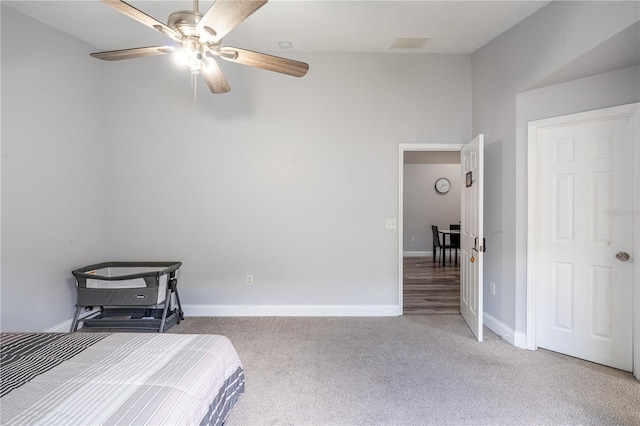 1659 Sage Creek Ct, Orlando, FL 32824 - carpeted bedroom with baseboards and ceiling fan