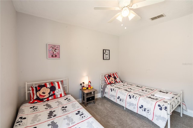 1659 Sage Creek Ct, Orlando, FL 32824 - carpeted bedroom featuring ceiling fan and baseboards
