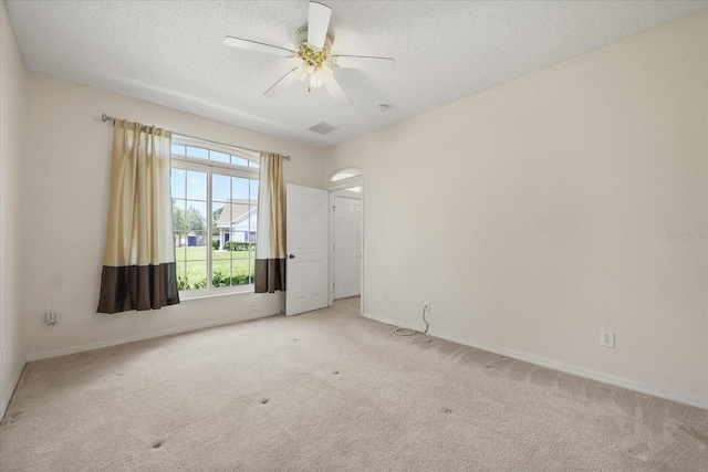 2050 Island Walk Dr, Orlando, FL 32824 - carpeted spare room featuring a textured ceiling and ceiling fan