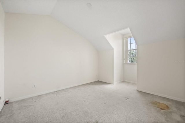 2050 Island Walk Dr, Orlando, FL 32824 - additional living space with lofted ceiling and carpet floors