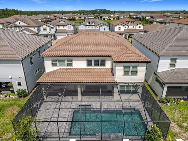 9071 Woodland Forest Rd, Orlando, FL 32836 - aerial view of residential area featuring a pool area