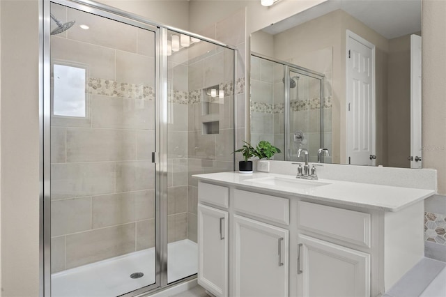 5133 Citrus Leaf Blvd, Winter Garden, FL 34787 - full bathroom featuring a shower stall and vanity