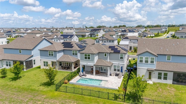 5133 Citrus Leaf Blvd, Winter Garden, FL 34787 - aerial view of residential area with a pool area