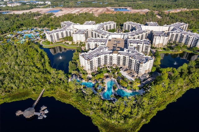 14501 Grove Resort Ave Unit 2534, Winter Garden, FL 34787 - bird's eye view of a nearby body of water and apartment complex