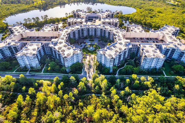 14501 Grove Resort Ave Unit 2534, Winter Garden, FL 34787 - aerial view of a nearby body of water and a forest