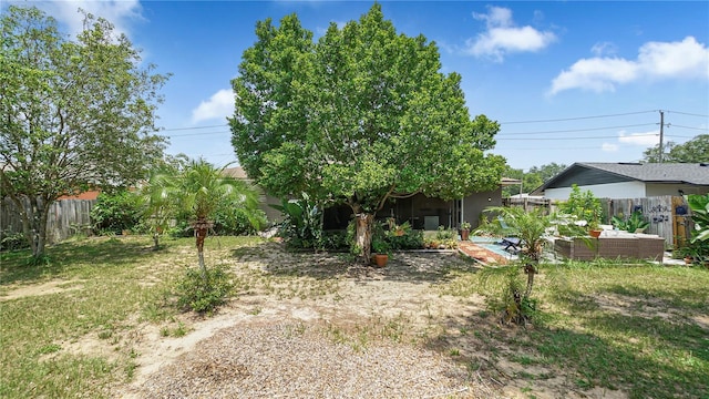 505 Oak Dr, Tavares, FL 32778 - view of yard