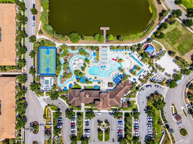 8897 Rhodes St, Kissimmee, FL 34747 - bird's eye view of a pool