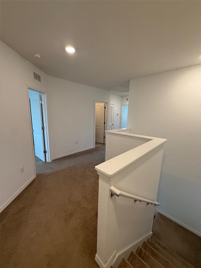 403 Arbor Lakes Dr, Davenport, FL 33896 - stairway featuring carpet flooring and recessed lighting