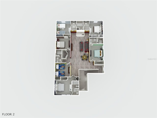 2161 Lelani Cir, Davenport, FL 33897 - view of home floor plan