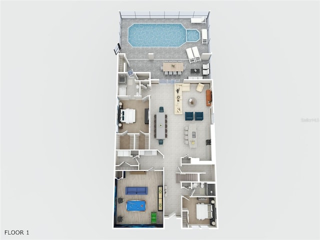 2161 Lelani Cir, Davenport, FL 33897 - view of property floor plan