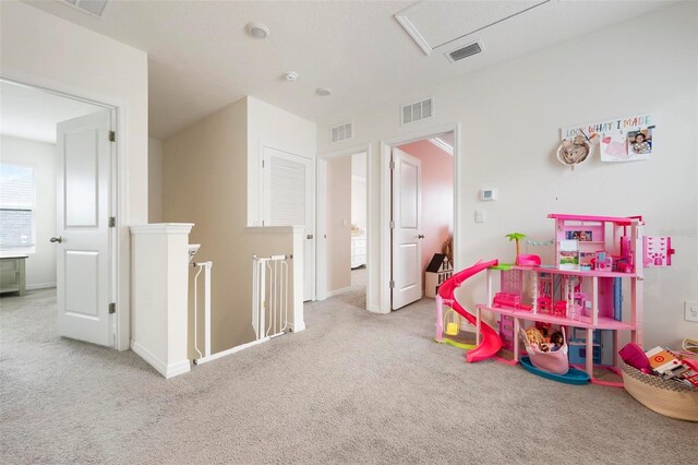 3255 Hilltop Cir, Bradenton, FL 34211 - playroom featuring carpet flooring and baseboards