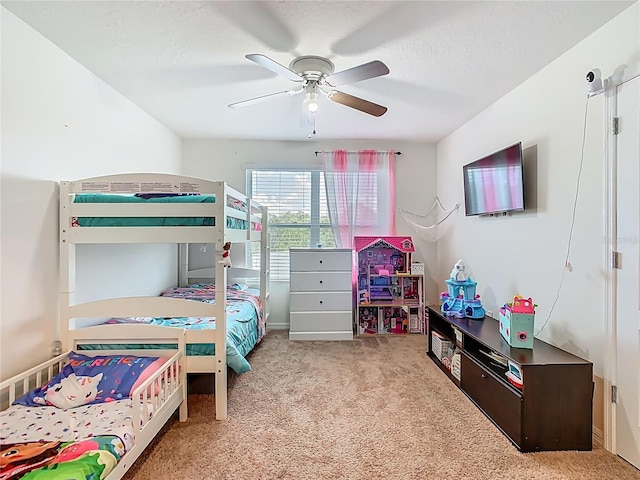 209 Willow Bend Dr, Davenport, FL 33897 - bedroom featuring carpet floors and a ceiling fan