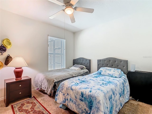 209 Willow Bend Dr, Davenport, FL 33897 - bedroom featuring carpet floors and a ceiling fan