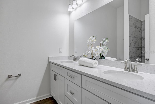 4410 Vicky St, Hastings, FL 32145 - full bath featuring double vanity and baseboards
