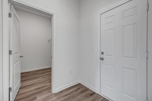 4410 Vicky St, Hastings, FL 32145 - interior space featuring wood finished floors and baseboards