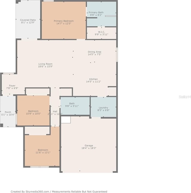 4505 Hummingbird Ln, Haines City, FL 33844 - view of room layout