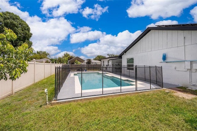 12104 Shallot St, Orlando, FL 32837 - view of pool featuring a fenced backyard and a patio area