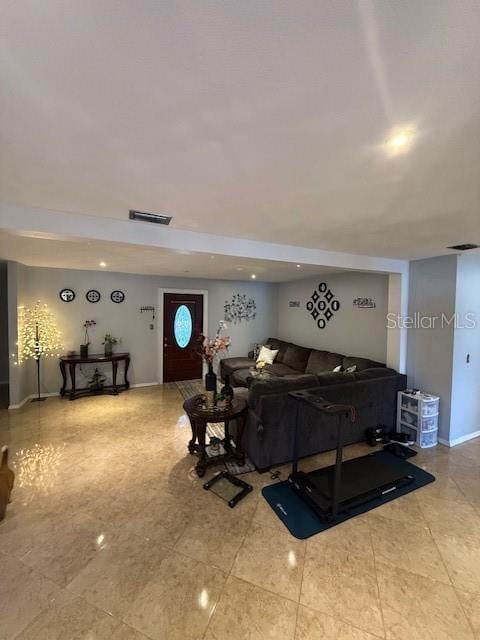 2013 Marilyn Ave, Winter Haven, FL 33881 - living room with recessed lighting