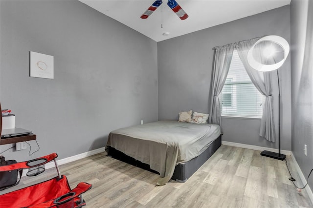 954 Revere Ave, Haines City, FL 33844 - bedroom featuring wood finished floors and a ceiling fan