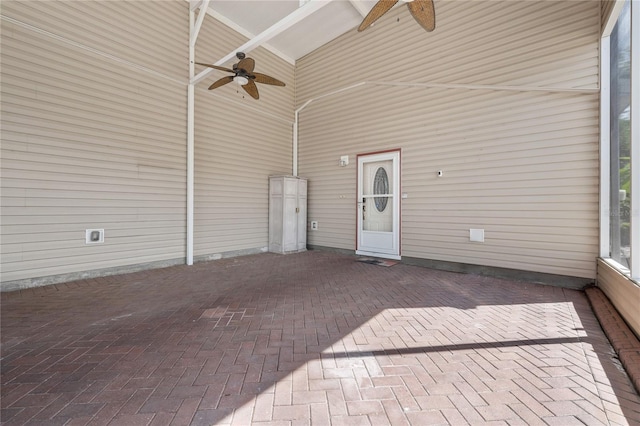 2343 St George Dr, Davenport, FL 33837 - view of patio featuring ceiling fan