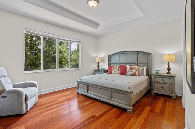8401 Riverdale Ln Unit 8401, Davenport, FL 33896 - bedroom with wood finished floors and a raised ceiling