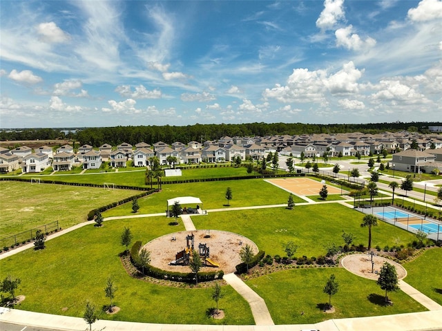 2759 Slash Way, Saint Cloud, FL 34771 - aerial perspective of suburban area featuring a park