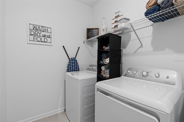 2759 Slash Way, Saint Cloud, FL 34771 - washroom with independent washer and dryer and light tile patterned floors