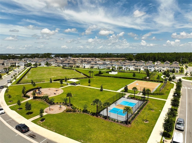 2759 Slash Way, Saint Cloud, FL 34771 - aerial perspective of suburban area with a pool area