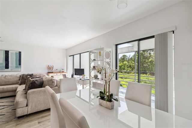 4570 Tower Pine Rd Ge, Unit Ge, Orlando, FL 32839 - dining area featuring light wood finished floors